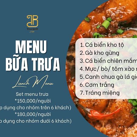 Khach San Thai Binh Chi Khu Co Ong Zewnętrze zdjęcie