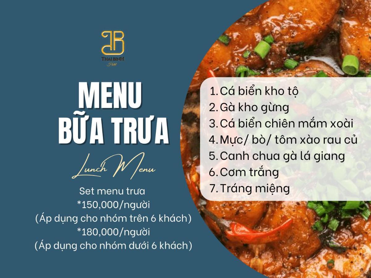 Khach San Thai Binh Chi Khu Co Ong Zewnętrze zdjęcie